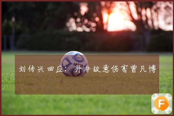 刘传兴回应：并非故意伤害曾凡博